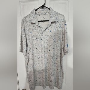 Mens, XL, Adidas Polo golf shirt.